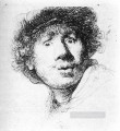 Autorretrato mirando a Rembrandt